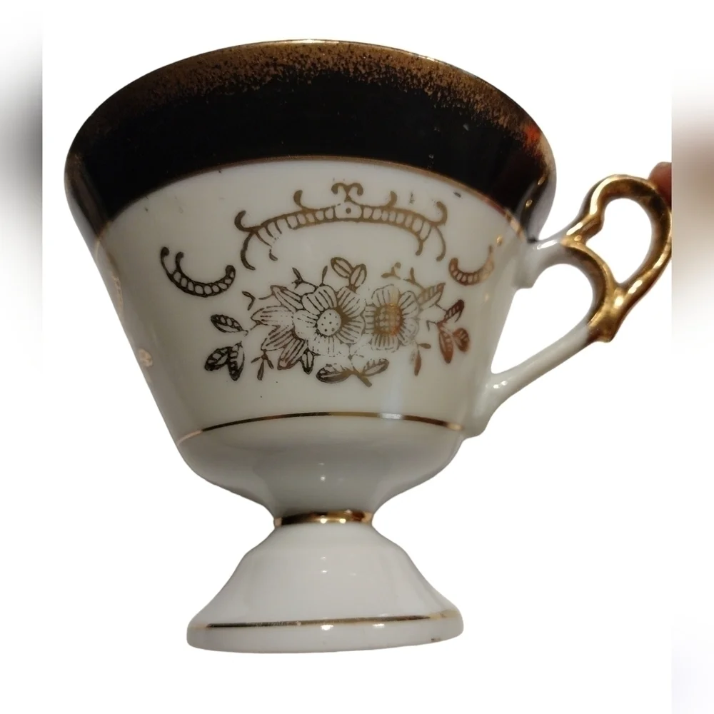 VINTAGE Porcelain Tea Cup & Saucer Made In Japan